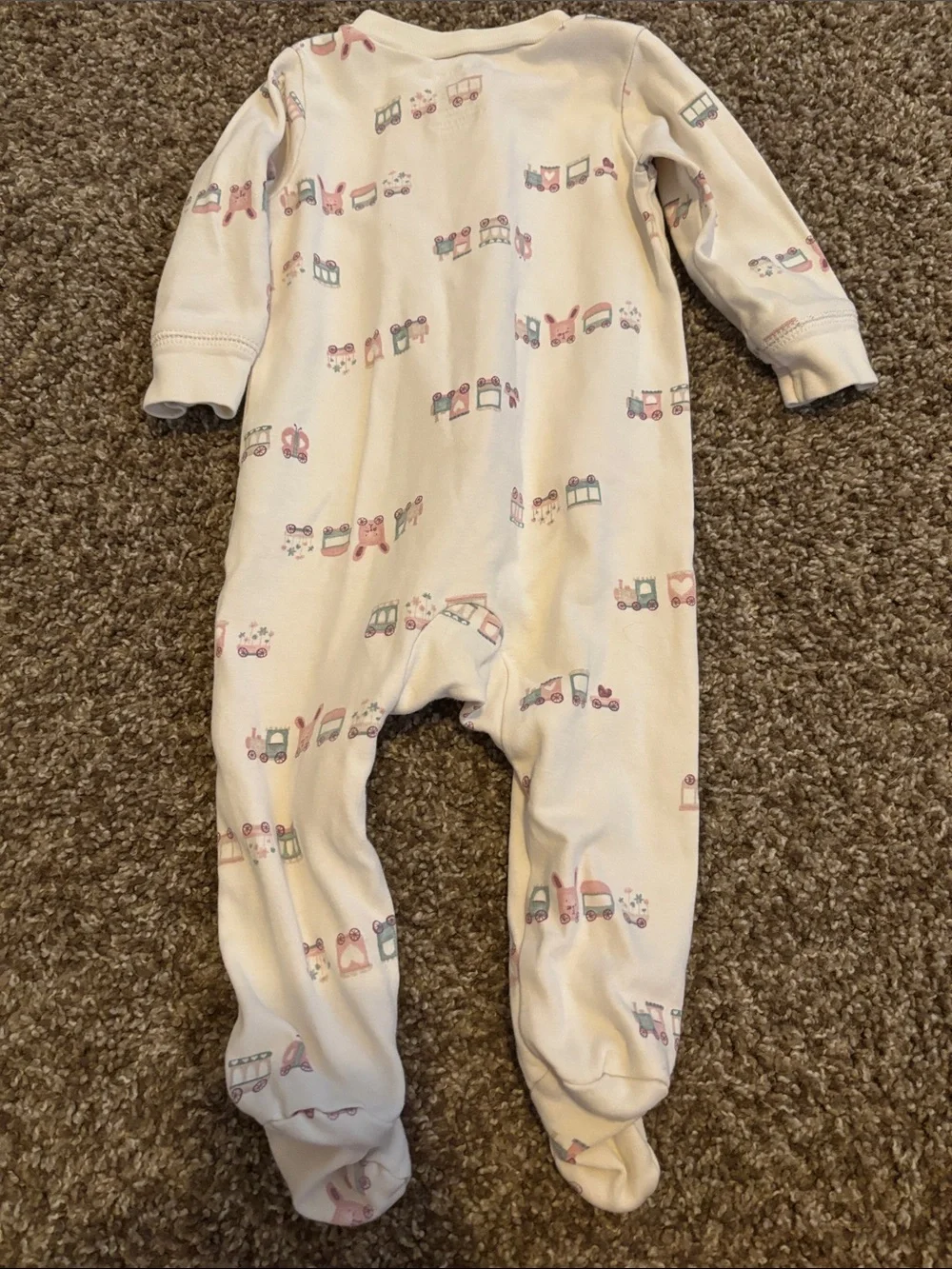 Carter's Baby Girl Footie Sleepers - Pink, Cream, Blue, Green, Lavender